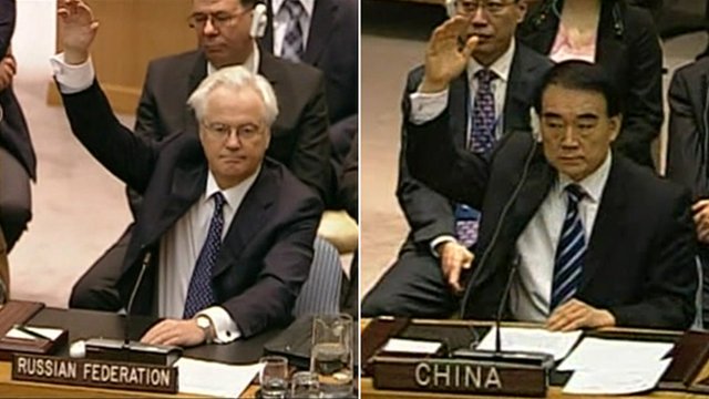 Russia And China Veto