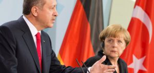 Bundeskanzlerin Merkel empfaengt tuerkischen Ministerpraesidenten Erdogan