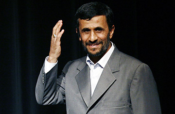 Iran President Ahmadinejad