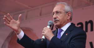 CHP GENEL BASKANI KEMAL KILICDAROGLU, AMASYA'DA HALKA HITAP ETTI. FOTO: MURAT SANDIKCI-AMASYA-DHA