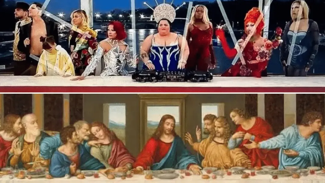 The Last Supper Painting & The disrespectful scene at Paris 2024 Olympics