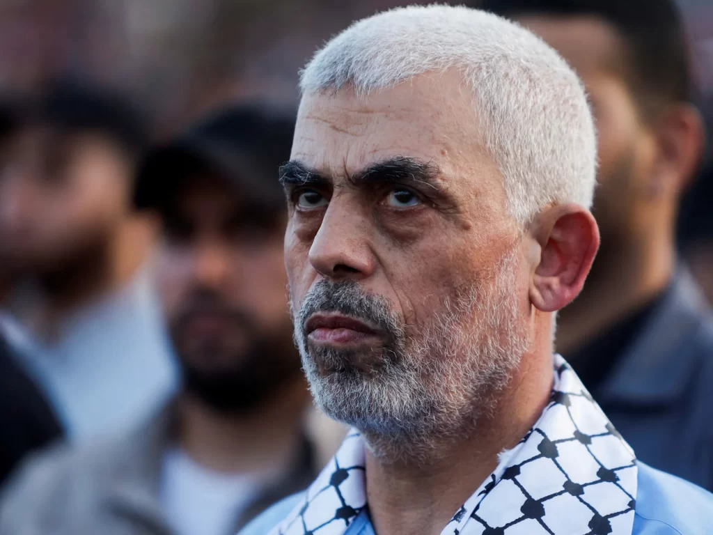 The recently martyred Hamas leader Yahya Sinwar.