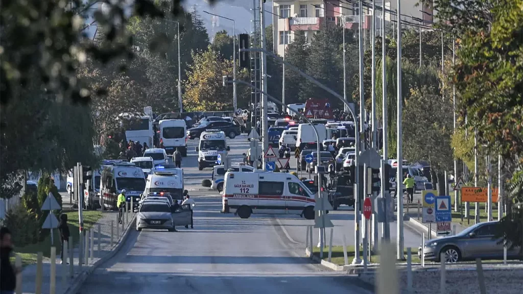 TUSAŞ explosion Ankara