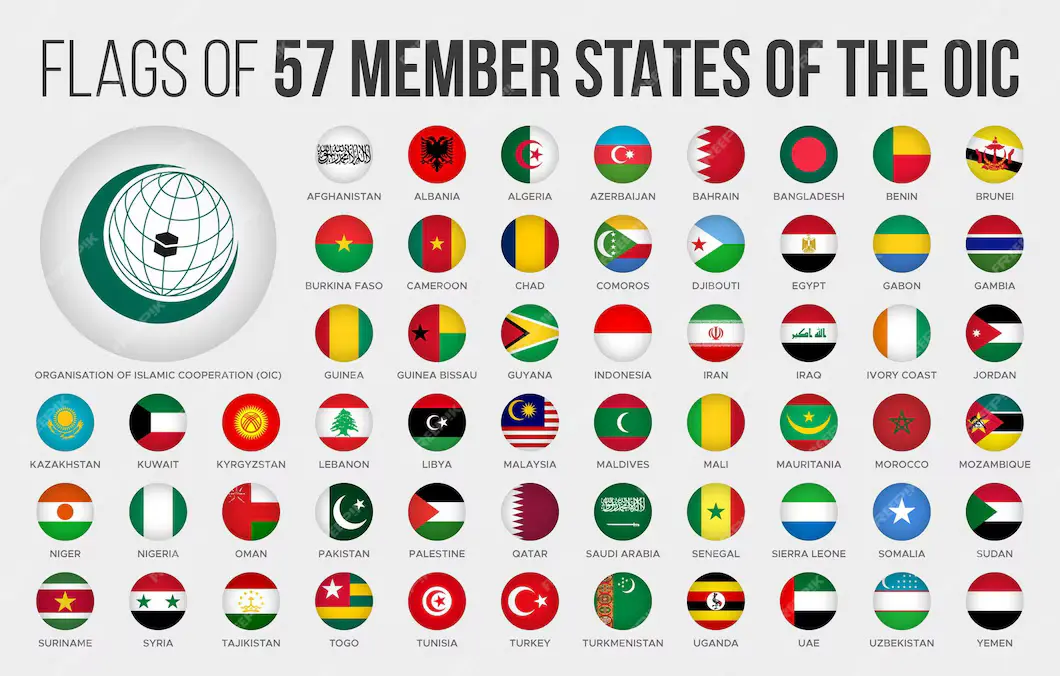 Turkey’s role in the OIC, The members of OIC