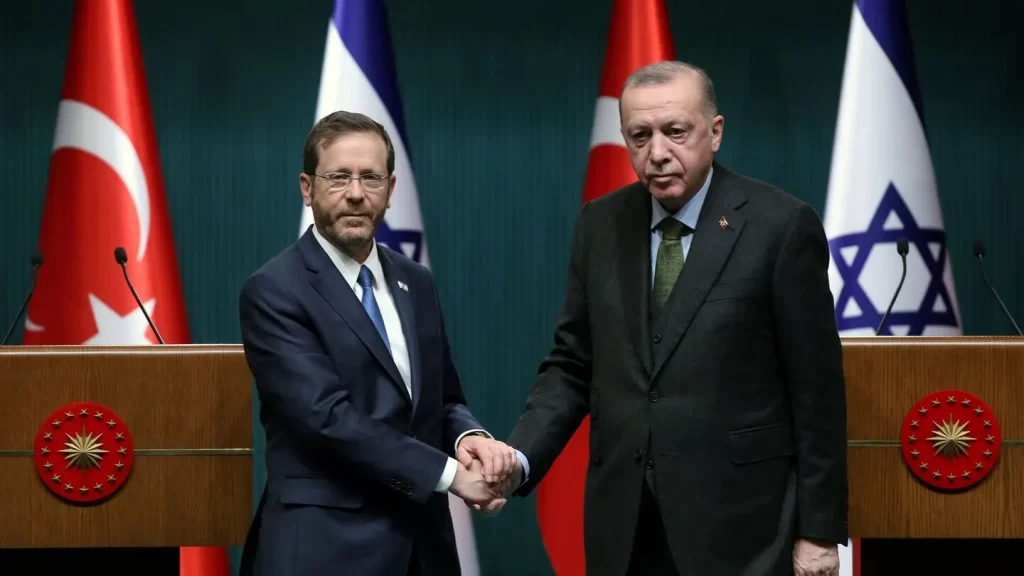 Turkey Blocks Israeli President Herzog’s Flight to COP29 Summit