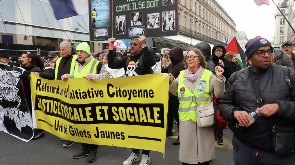 Yellow Vests Protest in Paris Again